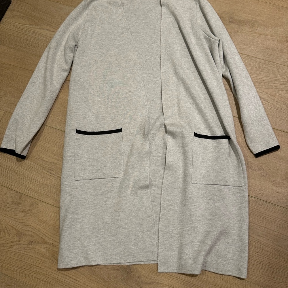 Cyrus Light Gray Cardigan